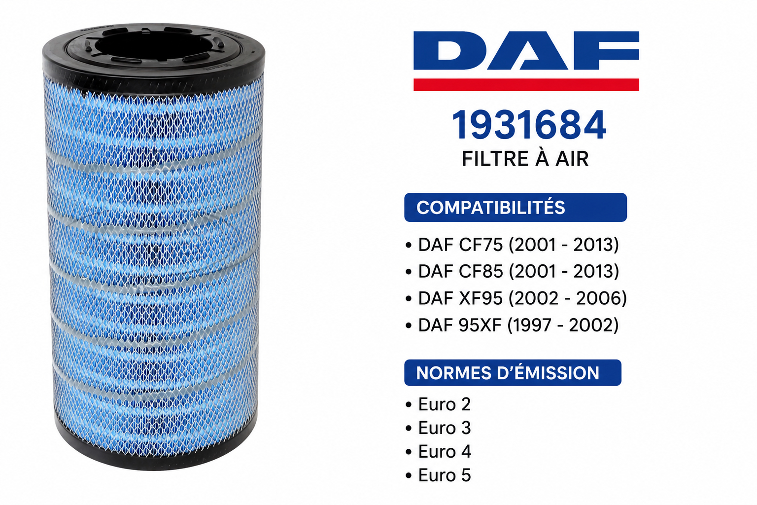Filtre à air