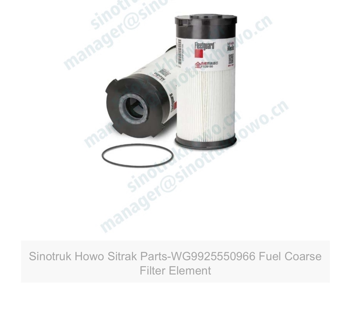 Élément filtrant carburant (coarse)